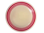 Fiesta HLCCA Red Stripe Dinner Plate 10.5” Fiestaware