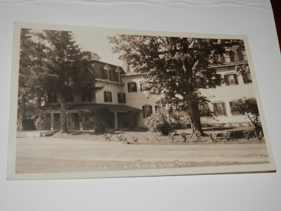BREAD LOAF VT - REAL PHOTO POSTCARD RPPC - RIPTON - ADDISON COUNTY - 1945-1950's