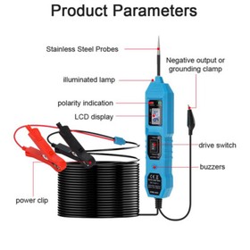 Automotive Power Circuit Probe Tester Electrical System Diagnostic Tool 36V NES