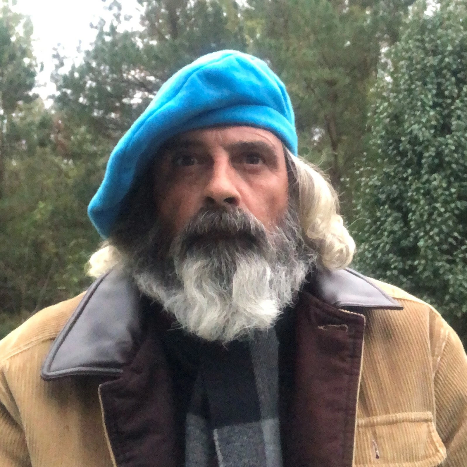 Sky Blue Fleece Scot's Bonnet Scottish Head Wear Highlander Tam Hat
Opens in a new window or tab