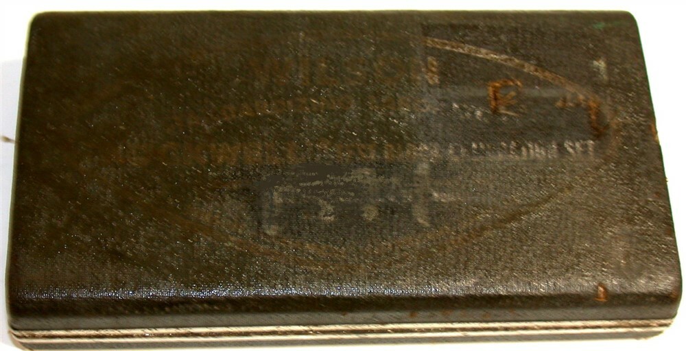 Wilson Rockwell Hardness Test Block Set with Case C 25.1 and C 65.0 eBay