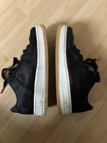 Fragment design x CLOT x air force 1 ‘black silk’ - Picture 5 of 8