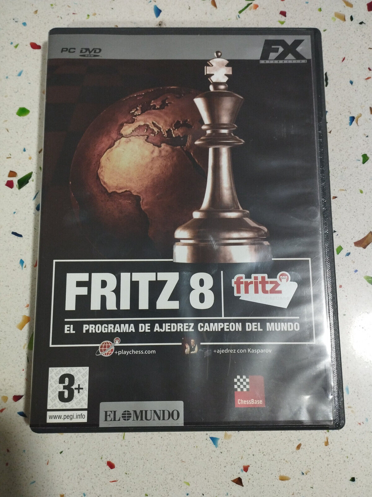 Fritz 8 Chessbase Chess - juego para PC Dvd-rom Edition Spain