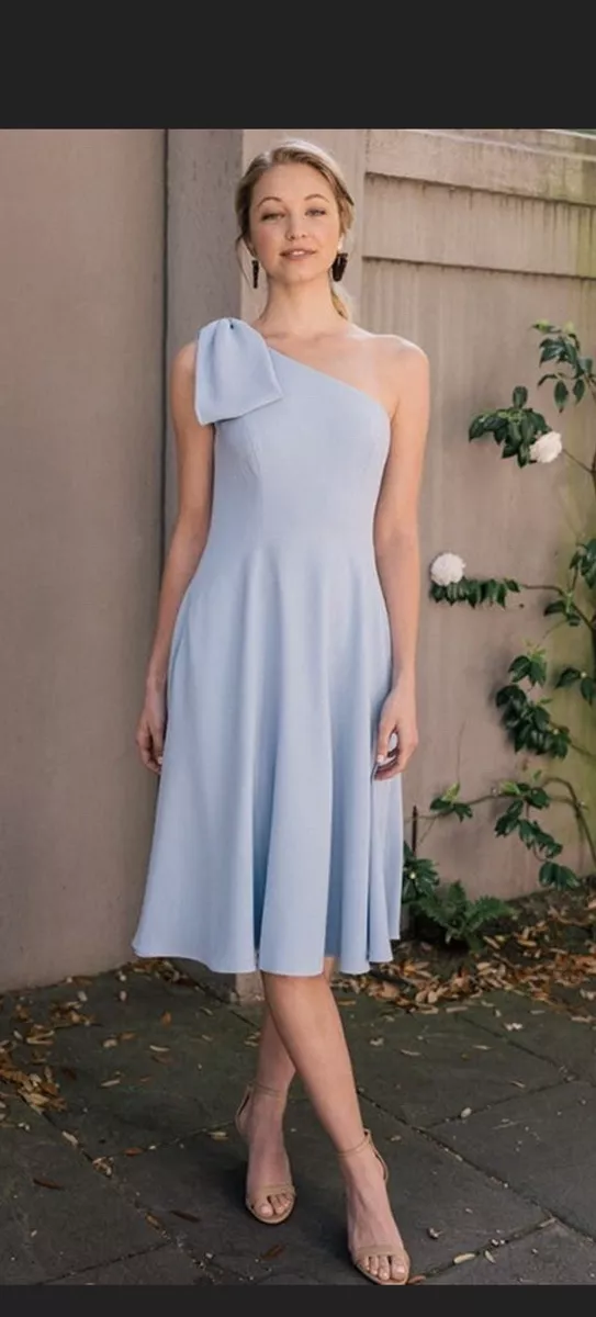 Gal meets glam one shoulder best sale dress