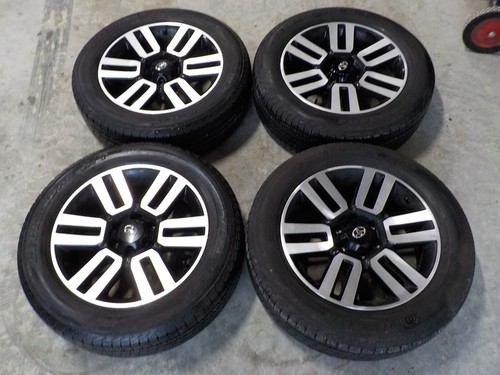 2023 Toyota 4 Runner 20x7" factory wheels 6x5.5 with 245/60R20 Yokohama tires - Picture 3 of 14