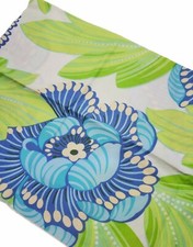 Amy Butler Fabric Charm Blue Floral OOP Cotton Quilt Sew Craft FAT QUARTER NEW