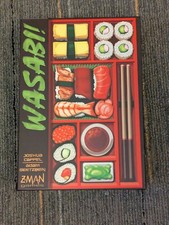 Wasabi! Board Game, Opened Complete in Box - Z-Man Games