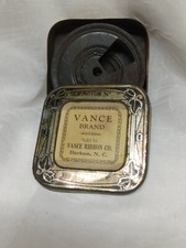 Vintage Typewriter Ribbon Tin and Spool - Vance Brand - Remington 1/2 Inch thumbnail