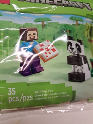 LEGO® Minecraft® Steve and Baby Panda 30672 BRAND NEW ,Sealed