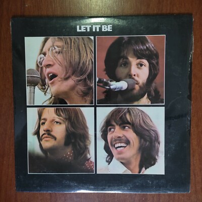 The Beatles – Let It Be [1974] Vinyl LP Pop Psychedelic Soft Rock