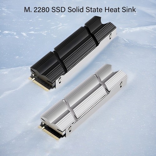 M.2 2280 SSD Heatsink Aluminum Heat Sink With Thermal Pad For PC NVMe SSD - Afbeelding 7 van 10