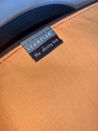 Crumpler The Skivvy (m) Laptop Crossbody Messenger Bag-Brown/Orange - Picture 3 of 8