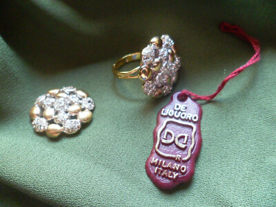 Gioielli I Signori Degli Anelli Bijoux UNIKO ANELLO Con PREZIOSO