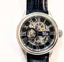 Reign Automatic Skeleton Mens Watch 20 Jewels Warranty