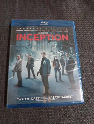 Inception-Sealed Blu-Ray. Christopher Nolan-Leonardo DiCaprio Brand New