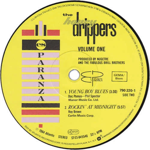 The Honeydrippers Volume One 12" EP Vinyl Schallplatte 048 - Bild 4 von 4