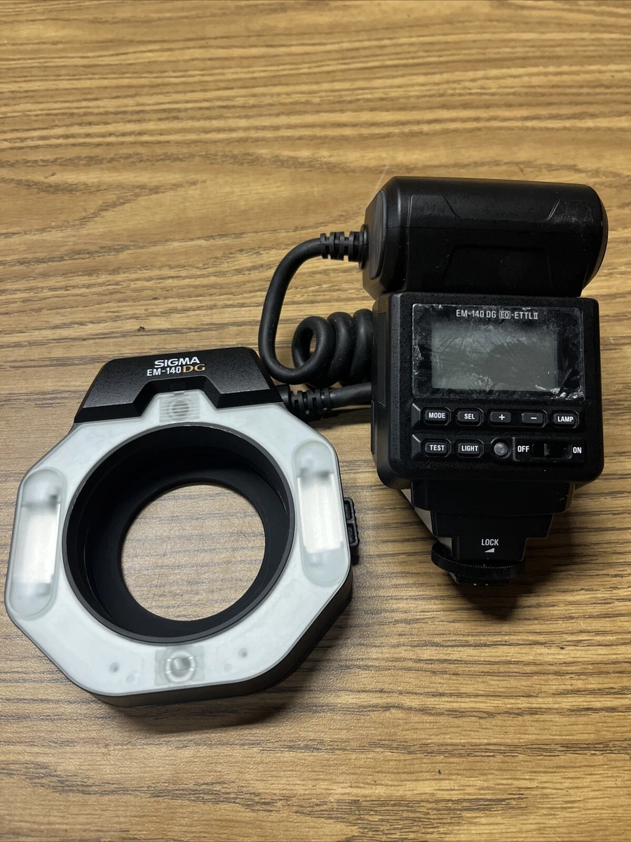 SIGMA マクロフラッシュ ELECTORONIC FLASH MACRO EM-140 DG シグマ用