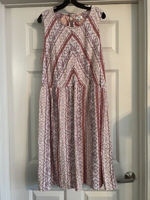 True Craft Bohemian Sleeveless Dress Women s 3X 