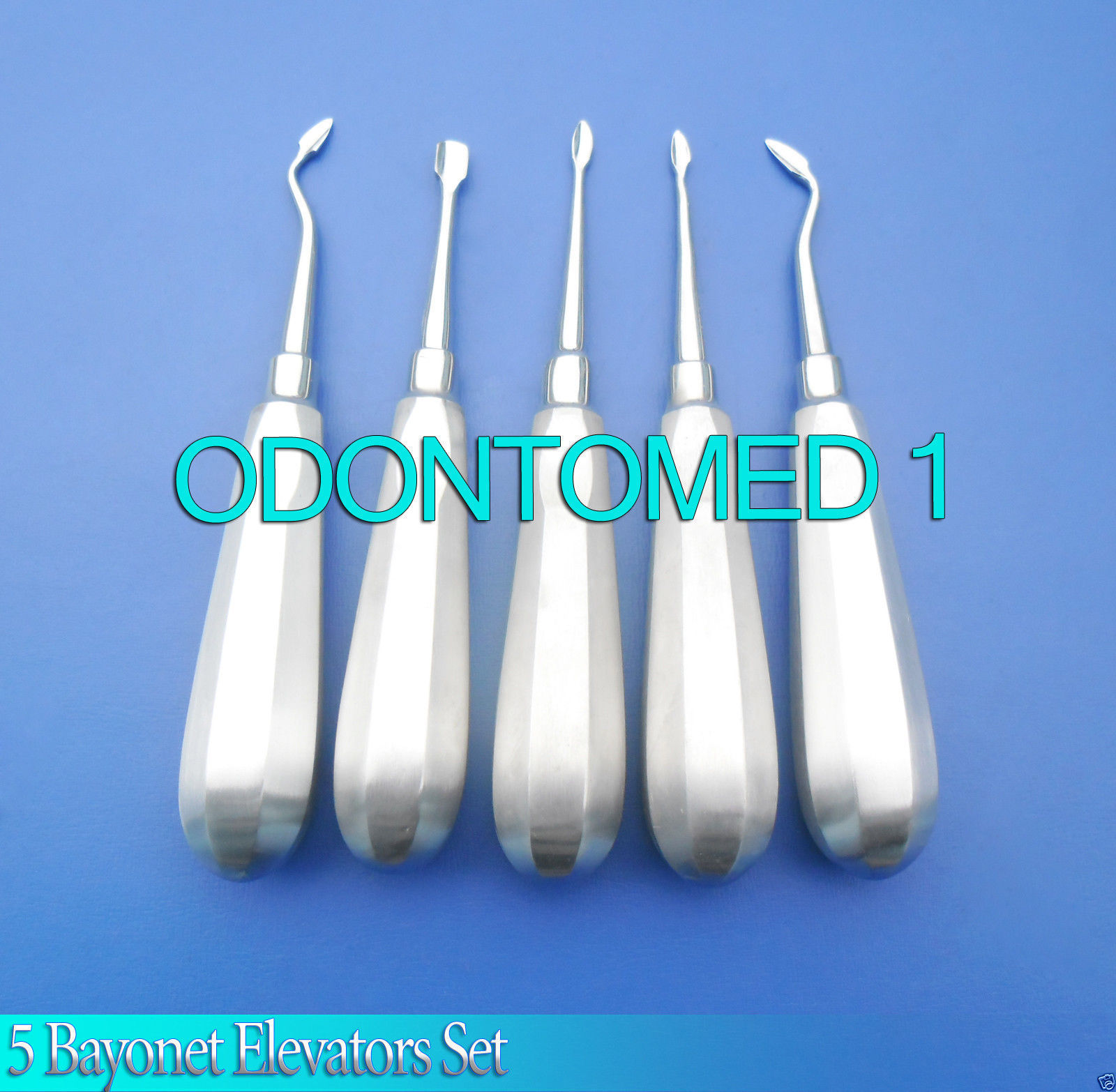 5 Elevators Set Dental Extraction Instruments eBay
