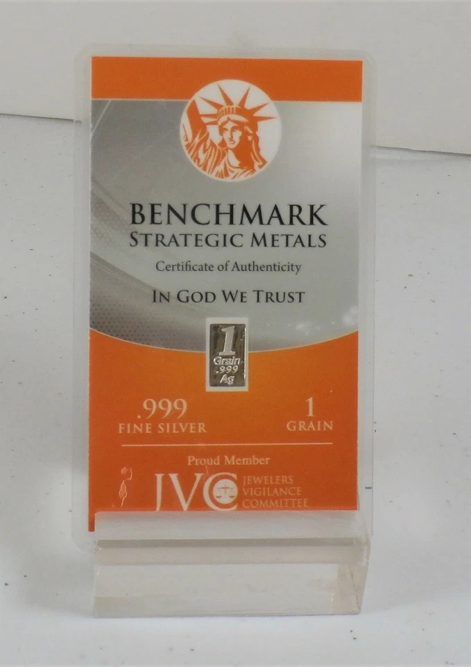 100 BARRAS 1/15GRAMO.999 BARRA DE PLATA PURA FINA PAQUETE DE 100 LINGOTES DE PLATA PURA Foto 2 de 4