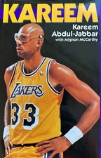 SIGNED Kareem by Kareem Abdul-Jabbar - First Edition Hardcover Book 