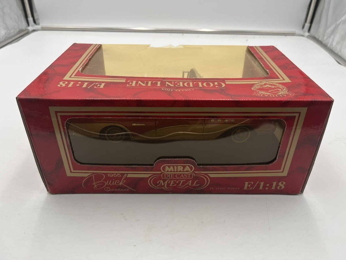 NEW MIRA 1955 BUICK CENTURY GOLDEN LINE E/1:18 RED | eBay