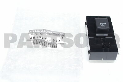 254311LB1A Genuine Nissan SWITCH ASSY-P0WER WINDOW,REAR LH 25431