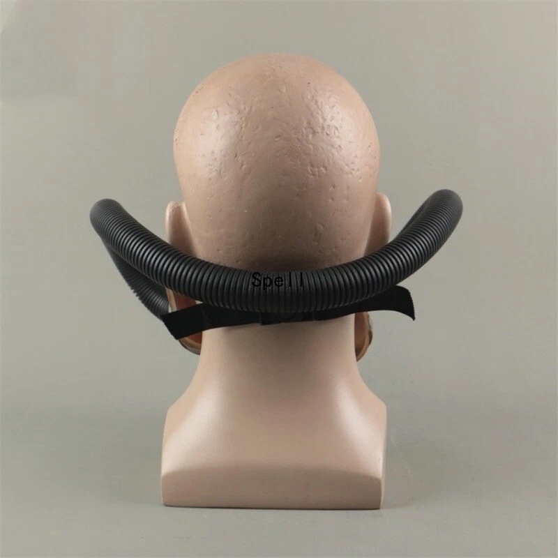Halloween Immortan Joe Mask Mad Max 4 Fury Road Cosplay Funny Prop Gas Half Face - Image 4 of 4