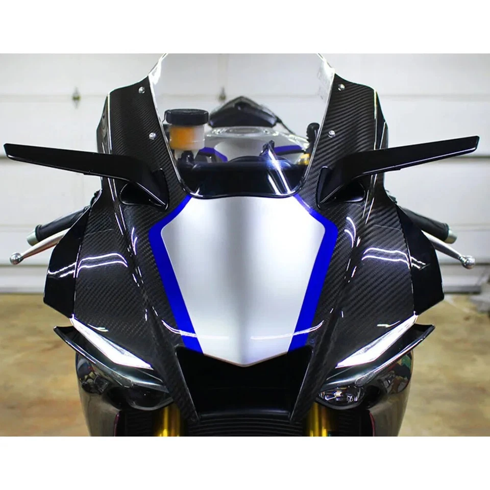 Motorcycle Mirrors for YAMAHA YZF-R1 YZF-R1M Rear Mirror YZF R1 YZF R1M YZFR1 - Image 2 of 4