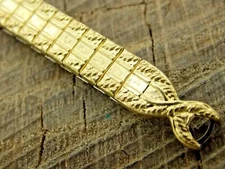 NOS Vintage Kestenmade USA Unused Watch Band C-Ring Expansion Rolled Gold Plate
