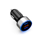 Car Fast Charger Dual USB LED Cigarette Lighter Adapter For Apple iPhone Samsung