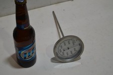 Industrial Dial Thermometer 0-1000F w/Probe INV 31354