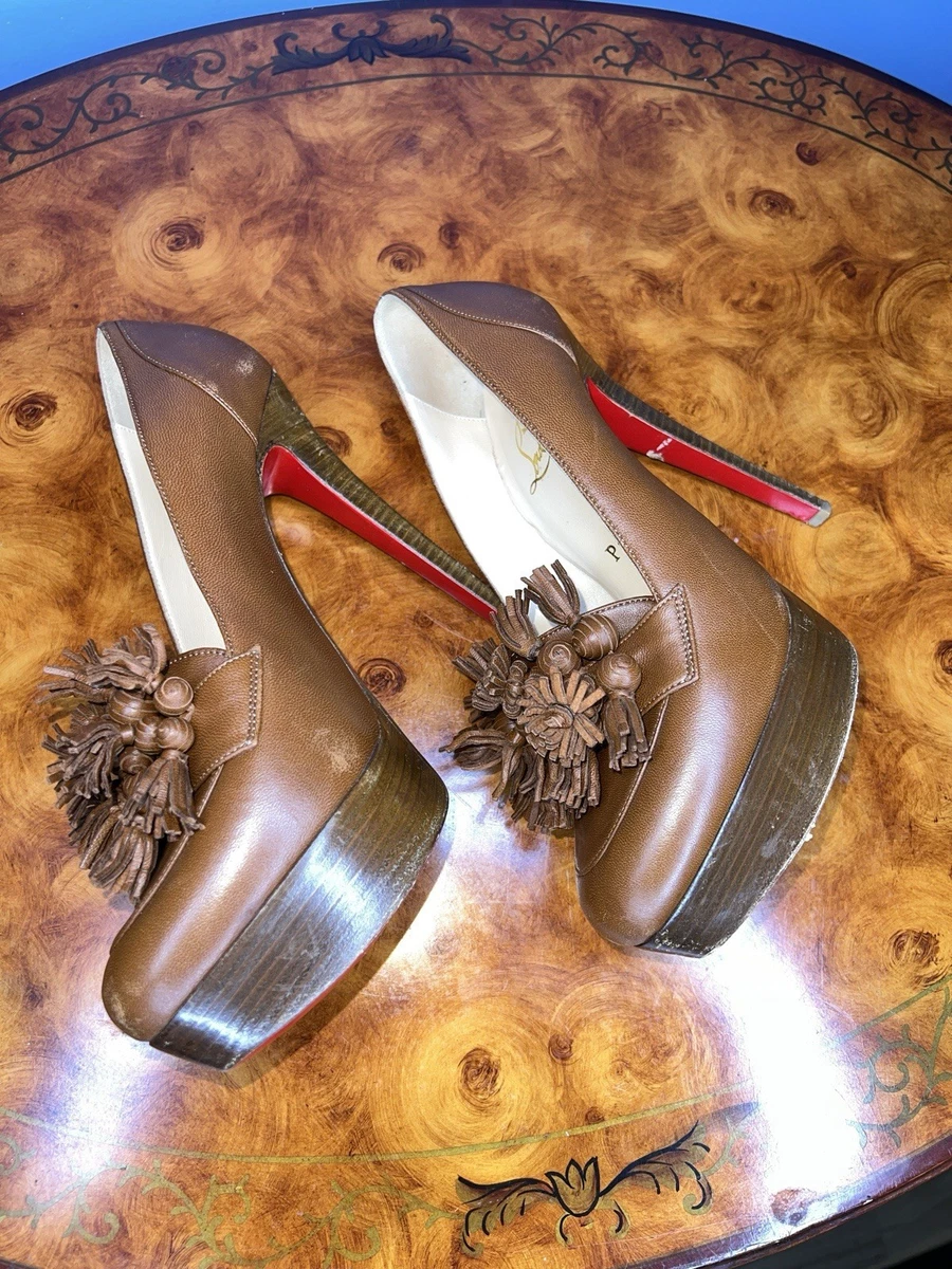 Christian Louboutin Brown Heels for Women for sale | eBay