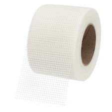 4 Inch x 164 Feet Fiberglass Adhesive Drywall Repair Mesh Tape 7 Mesh White