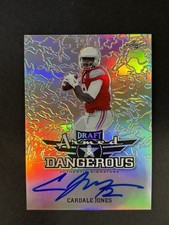2016 Leaf Metal Draft Cardale Jones Armed & Dangerous Auto 
