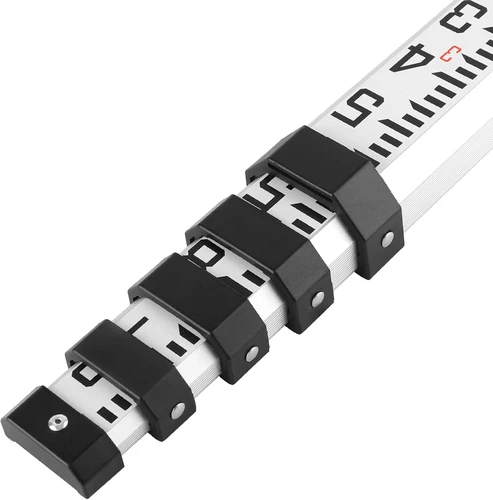 16-Foot Aluminum Grade Rod - 8Ths, 5 Sections Dual Sided Telescoping Leveling Ro image 8