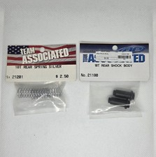 Team Associated 2 Item Lot 21201 REAR Springs 21180 Shock Bodies RC18T
