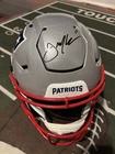 Julien Edelman Signed Autographed Speed Flex NE Patriots NFL Helmet JSA COA