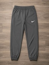 Nike Herren Jogginghose S Grau Nylon mit elas...