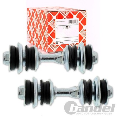 2x FEBI KOPPELSTANGE PENDELSTÜTZE VORNE für CITROËN C1 PEUGEOT 107 TOYOTA AYGO