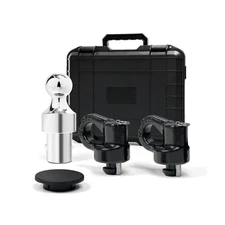 60692 Puck System Gooseneck Hitch Ball Kit, 38K LBS GTW, Compatible with 2013...