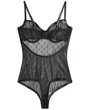 I.N.C. INTERNATIONAL CONCEPTS Women's Monogram Bodysuit 100174377, XL