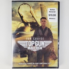 Top Gun Maverick DVD 2022 Tom Cruise Action Adventure Pilot Film Sealed