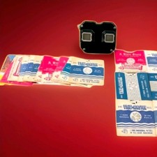 Vintage Sawyer ViewMaster Lot Viewer  Reels Bible Animals Parks