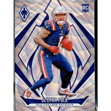 Jalynn Polk 2024 Panini Phoenix #190 Wave RC Patriots NFL
