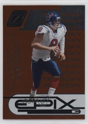 2005 Donruss Zenith Epix 3rd Down Orange /400 David Carr #E-10 0t2