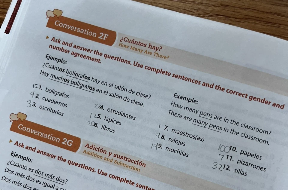 ABeka Spanish 1 Oral Fluency Exercises Student Book & Teacher Key - Image 3 of 3