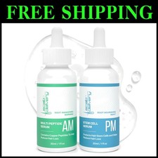 Hair Growth Serum Bundle  AM/PM Redensyl Capixyl Formula