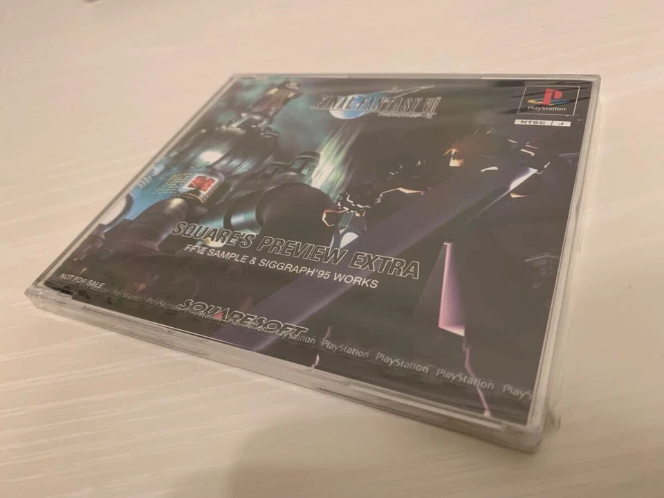 PS1 Final Fantasy VII 7 Demo Trial Sony Playstation 1 PS Japanese New - Image 3 of 4