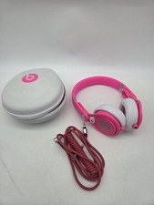 Beats by Dr. Dre MIXR Over the Head DJ Headphones - Pink Rare Tested 